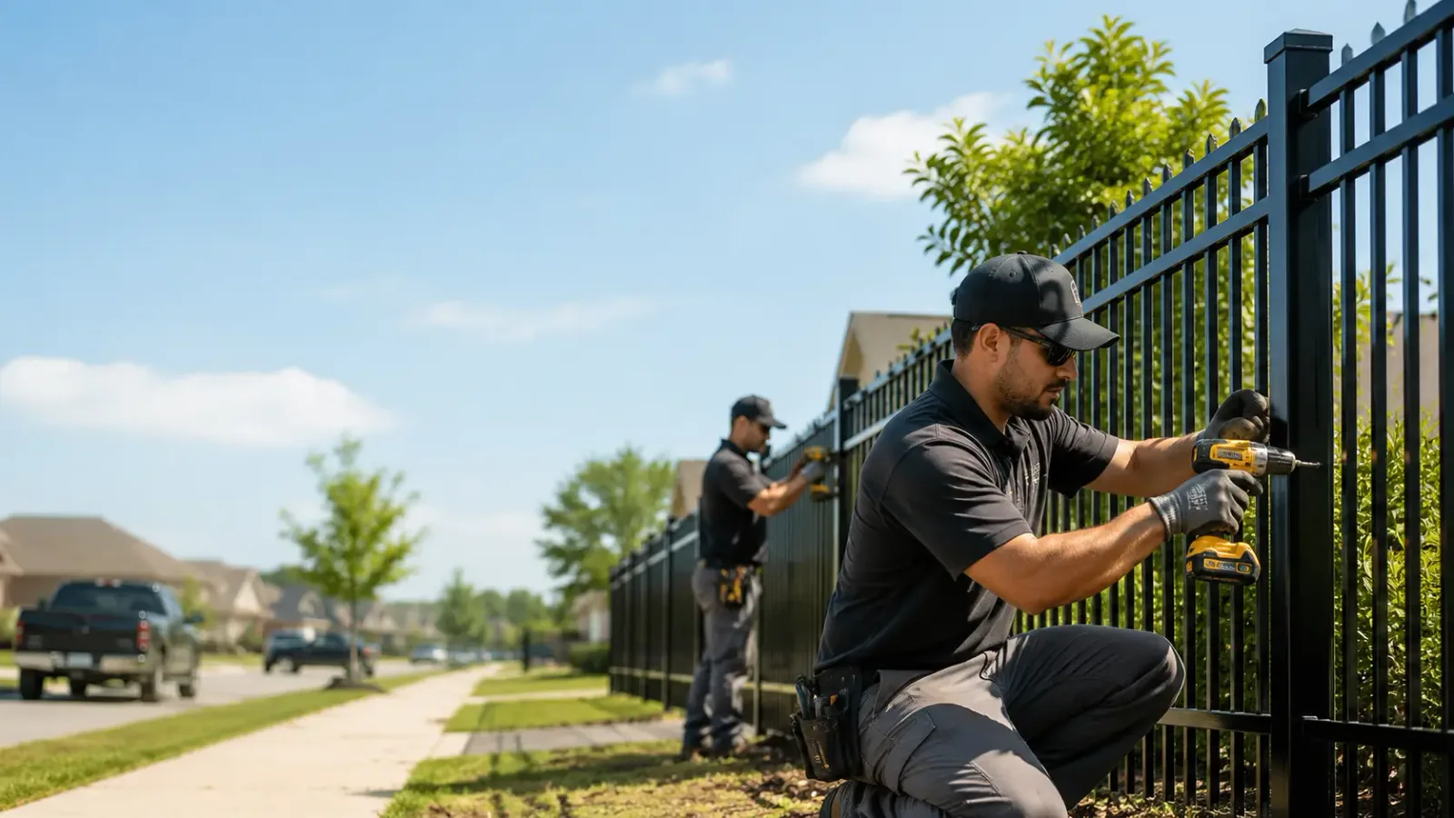 Metal Fence Installation in Elberon, IA